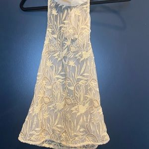 Free People Intimately Embellished Tie Top NWT